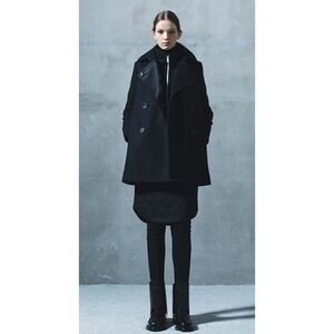 The Reracs peacoat for women WOOL Grey Size 36 /US S